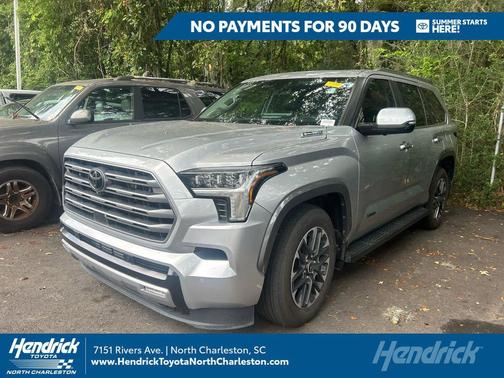 Celestial Silver Metallic 2024 Toyota Sequoia Limited