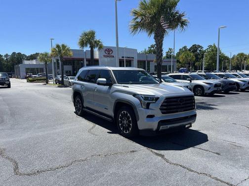 Celestial Silver Metallic 2024 Toyota Sequoia Limited