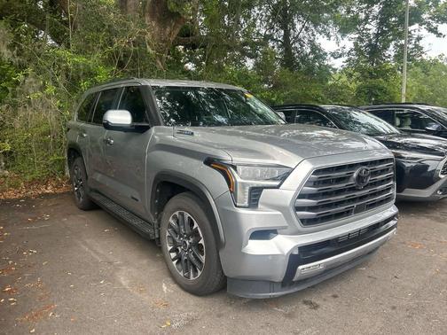 Celestial Silver Metallic 2024 Toyota Sequoia Limited