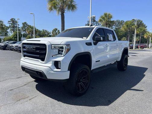 Summit White 2021 GMC Sierra 1500 Elevation