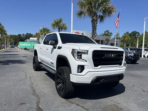 Summit White 2021 GMC Sierra 1500 Elevation