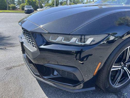 Shadow Black 2024 Ford Mustang EcoBoost Premium