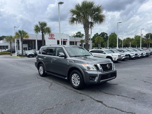 Gun Metallic 2019 Nissan Armada SV
