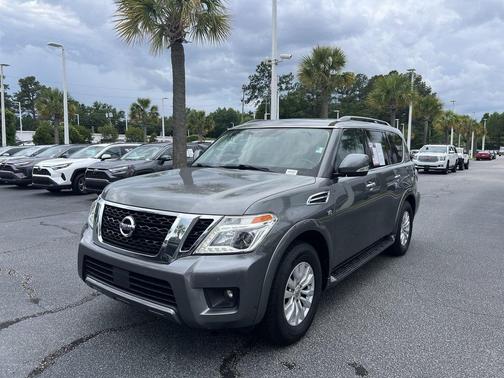 Gun Metallic 2019 Nissan Armada SV