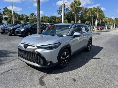 Sonic Silver 2024 Toyota Corolla Hybrid SE