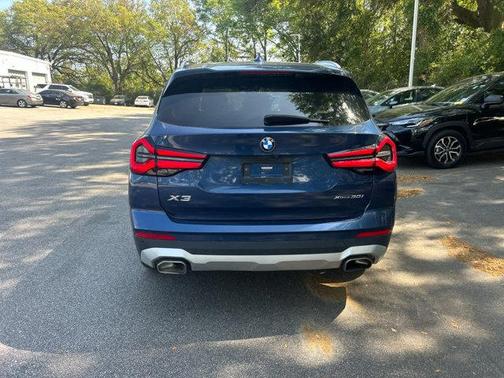 Phytonic Blue Metallic 2023 BMW X3 xDrive30i