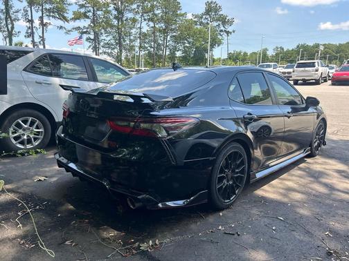 Midnight Black Metallic 2021 Toyota Camry TRD