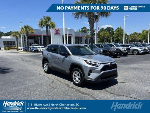 Silver Sky Metallic 2025 Toyota RAV4 LE