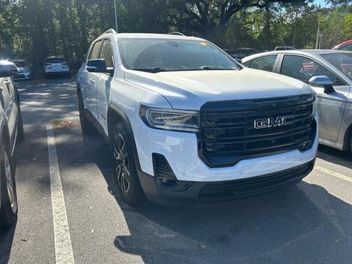 Summit White 2021 GMC Acadia FWD SLT