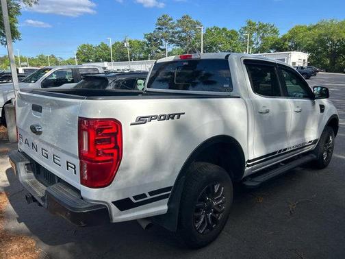 Oxford White 2021 Ford Ranger LARIAT