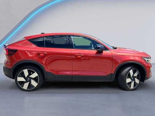 Fusion Red 2023 Volvo C40 Recharge Pure Electric Ultimate
