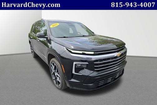 Mosaic Black Metallic 2025 Chevrolet Traverse High Country