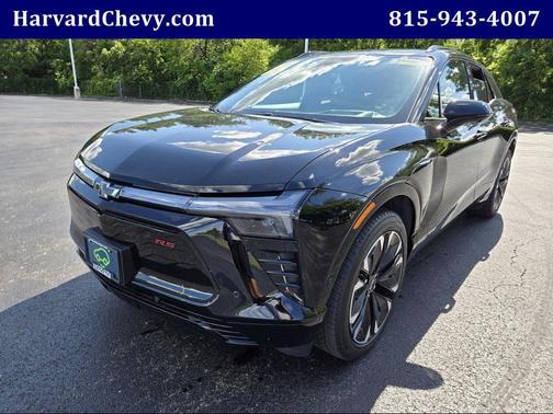 Black 2026 Chevrolet Blazer EV AWD RS