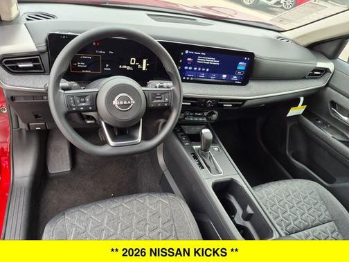 Scarlet Ember T 2026 Nissan Kicks SV