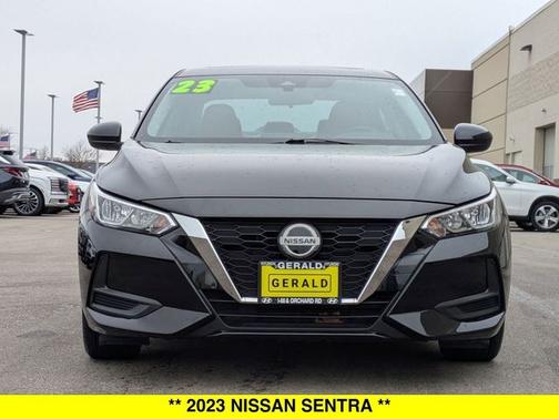 Black 2023 Nissan Sentra SV