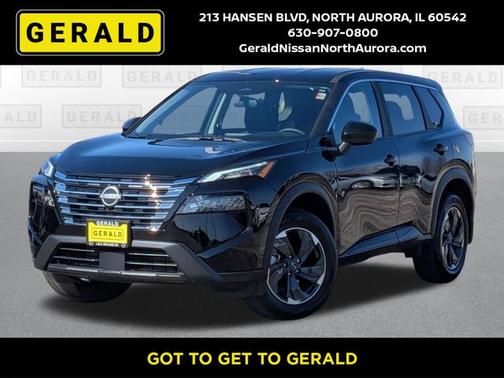 Black 2026 Nissan Rogue SV