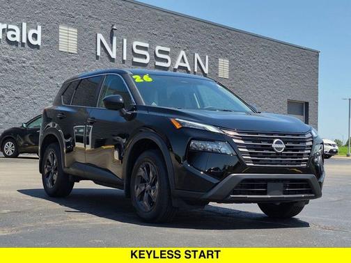 Black 2026 Nissan Rogue SV