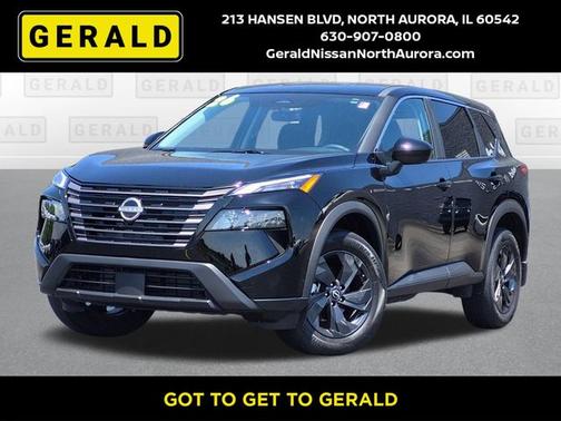 Black 2026 Nissan Rogue SV SUV