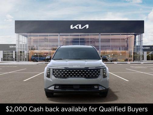 Ceramic Silver 2026 Kia Carnival SX