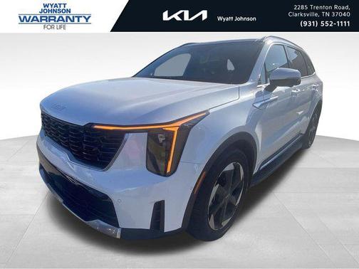 Snow White Pearl 2025 Kia Sorento Hybrid SX Prestige