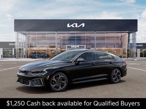 Aurora Black Pearl 2026 Kia K5 GT-Line FWD