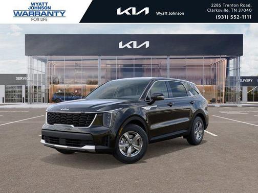 Ebony Black 2026 Kia Sorento LX