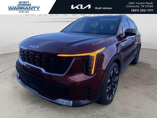 Red 2024 Kia Sorento EX