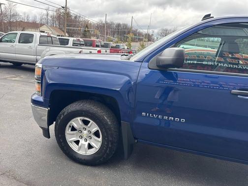 Blue 2014 Chevrolet Silverado 1500 2LT