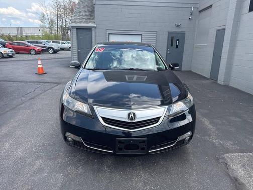 Black 2012 Acura TL Technology