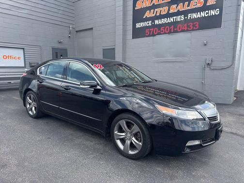 Black 2012 Acura TL Technology
