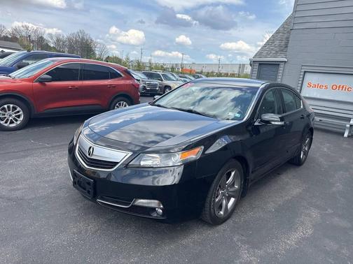 Black 2012 Acura TL Technology