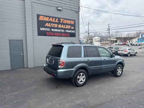 Blue 2007 Honda Pilot EX