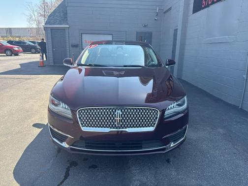 Burgundy 2017 Lincoln MKZ Base