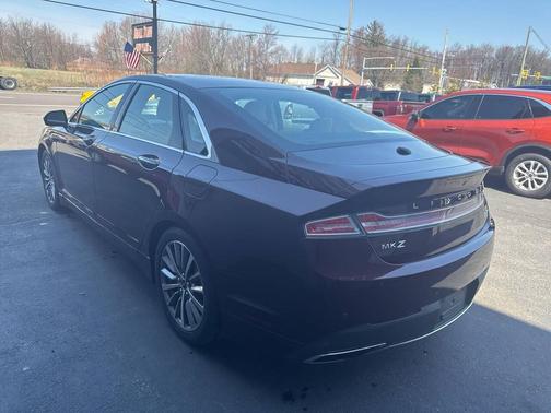 Burgundy 2017 Lincoln MKZ Base