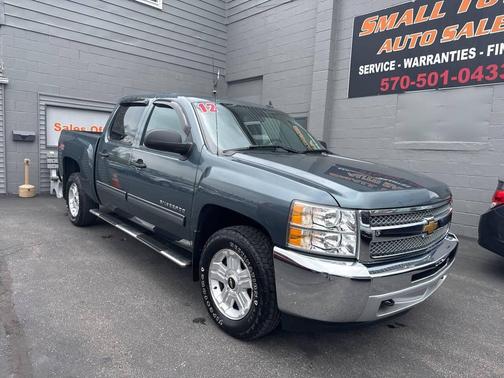 Blue 2012 Chevrolet Silverado 1500 LT