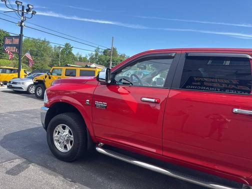 Red 2011 Dodge Ram 2500 Laramie