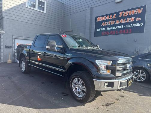 Black 2017 Ford F-150 Lariat