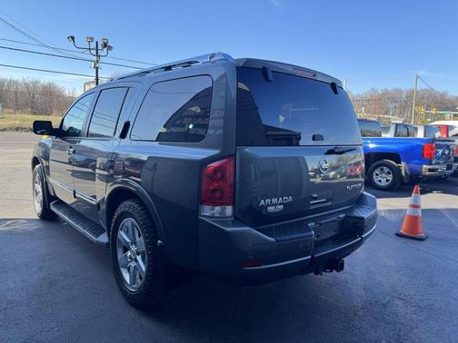 Gray 2010 Nissan Armada Platinum 4x4 4dr SUV