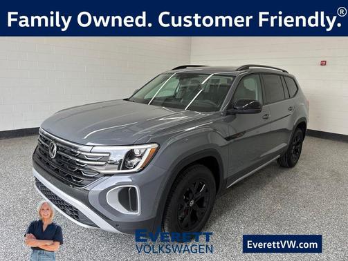 pure gray 2026 Volkswagen Atlas Peak Edition