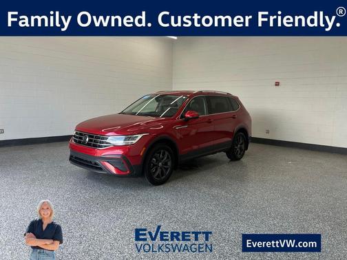 Kings Red Metallic 2024 Volkswagen Tiguan 2.0T SE 4MOTION