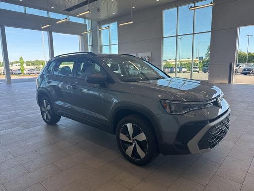 Platinum Gray Metallic 2025 Volkswagen Taos 1.5T S