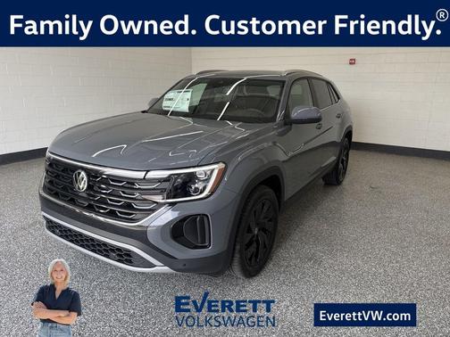 pure gray 2026 Volkswagen Atlas Cross Sport 2.0T SE w/Technology 4MOTION