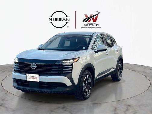 Aspen White Tri 2025 Nissan Kicks SV