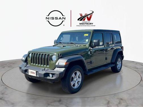 Sarge Green Clearcoat 2021 Jeep Wrangler Unlimited Sport