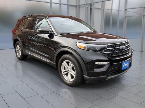 Black Metallic 2023 Ford Explorer XLT