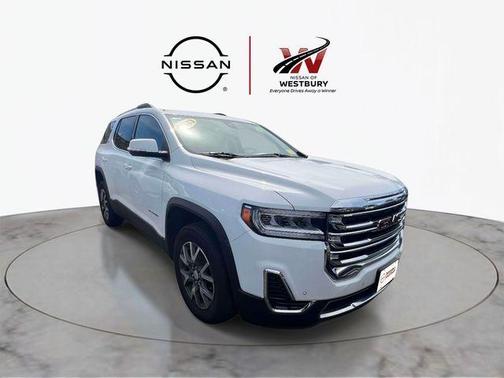 Summit White 2023 GMC Acadia SLE