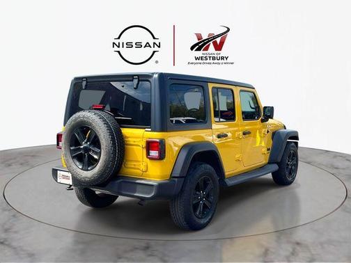 Baja Yellow Clearcoat 2021 Jeep Wrangler Unlimited Sport Altitude