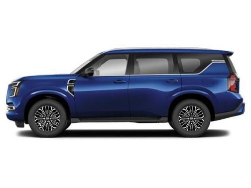 Deep Ocean Blue 2025 Nissan Armada Platinum