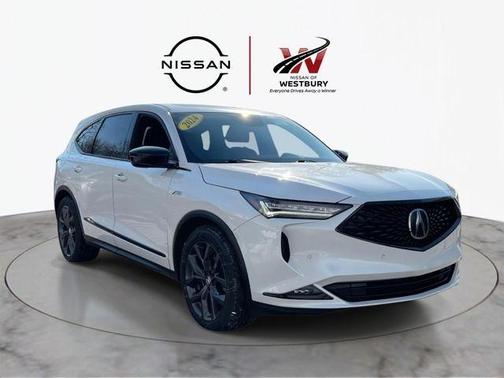 Platinum White Pearl 2024 Acura MDX A-Spec
