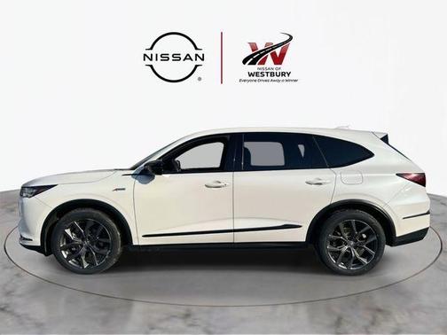 Platinum White Pearl 2024 Acura MDX A-Spec